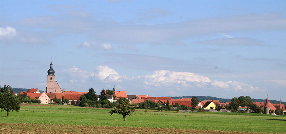  Stadtansicht von Westen